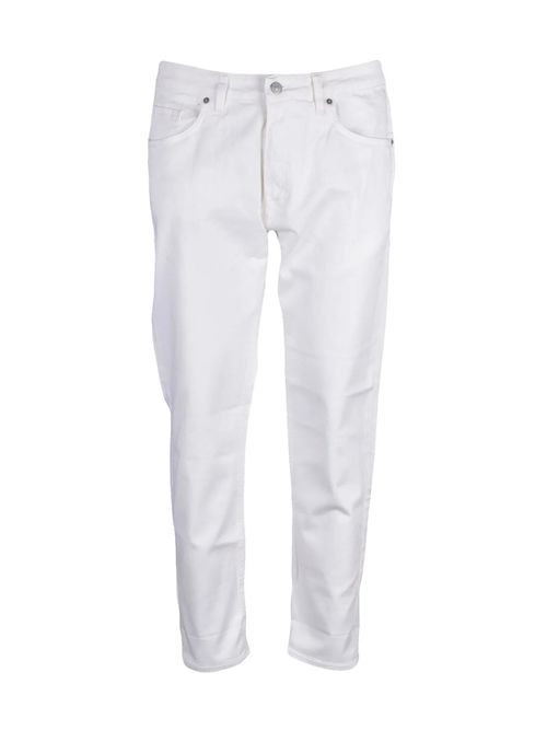 White Men Cotton Jeans