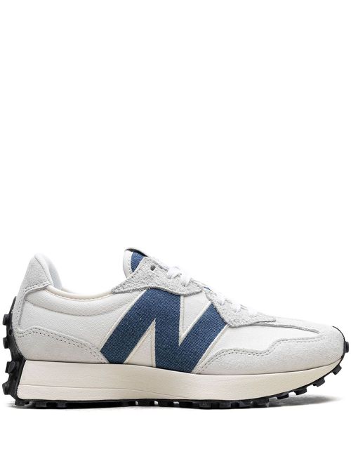 327 "Reflection/Heron Blue" sneakers - White
