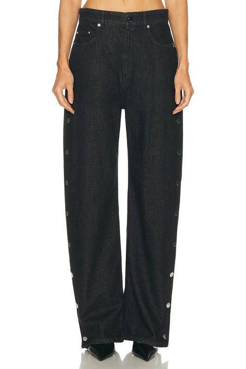 Sportmax Galante Wide Leg in Black - Black. 28 also
