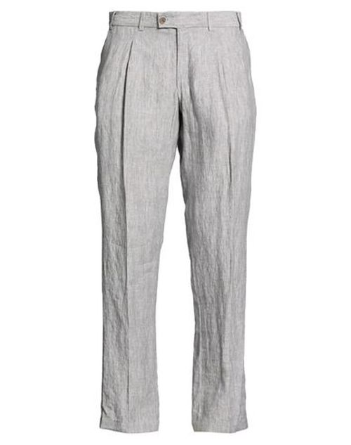 Man Pants Light grey Size 33 Linen