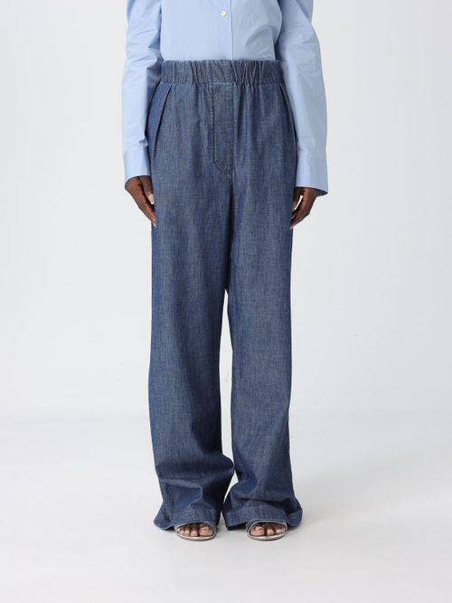 Pants Woman color Blue