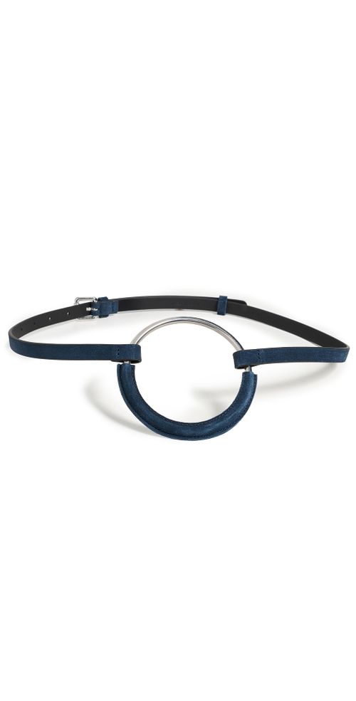 Low Hip Wrapped Landlord Belt Dark Indigo L