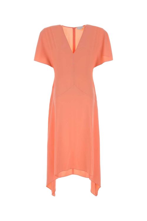 Acetate Viscose Dress — Pink