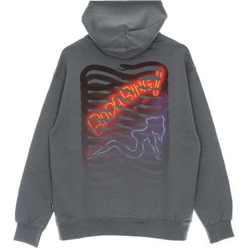 Gabagool Ribs Icon Hoodie Gray Men's Lightweight Hoodie