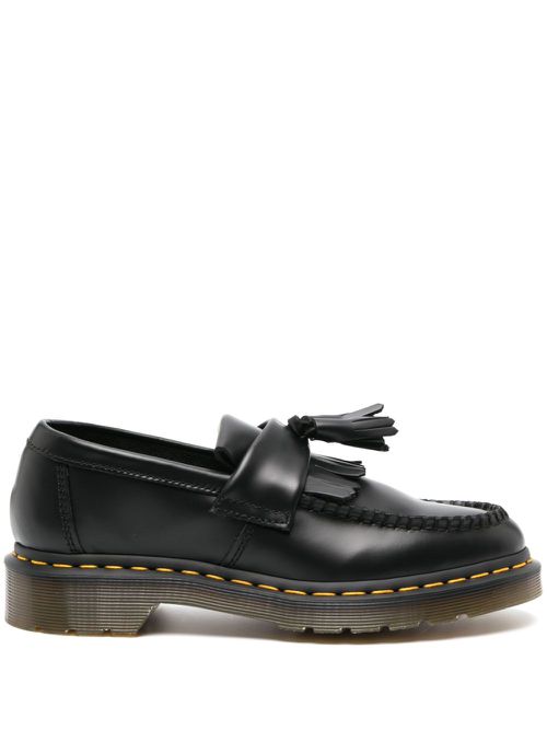 Adrian tassel-detail leather loafers - Black