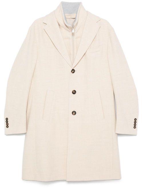 Single-breasted coat - Neutrals