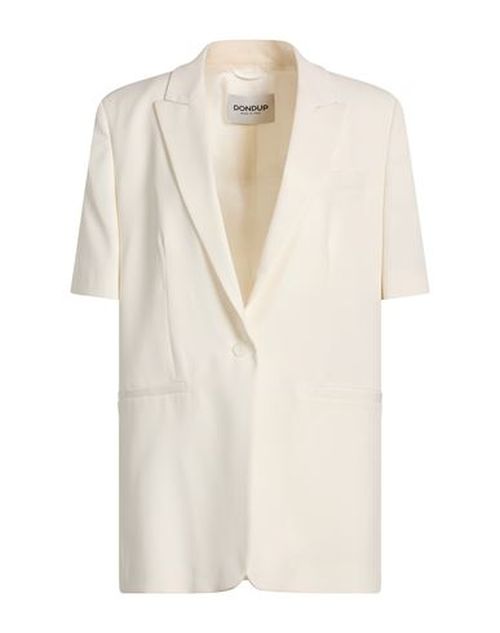 Woman Blazer Off white Size 8 Virgin Wool, Elastane