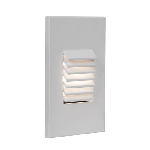 White on Aluminum LED Step and Wall Light from the Ledme Step And Wall Lights Collection