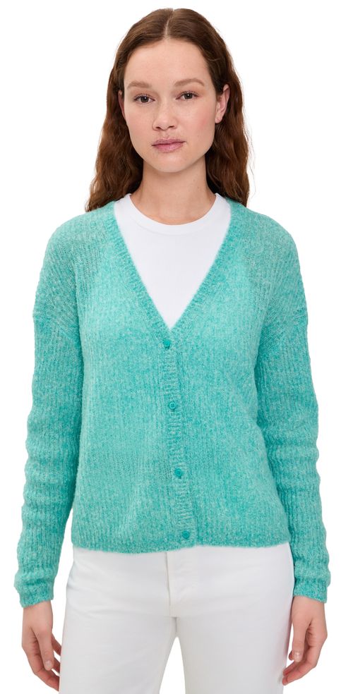 Nuggy Cardigan Turquoise Fluo Chine