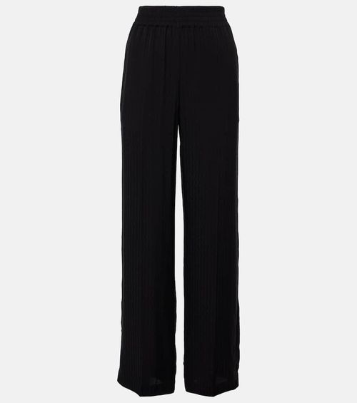 Gathered pajama pants