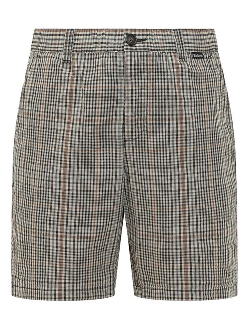Grey Checks Shorts