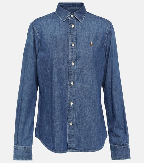 Polo Ralph Lauren Embroidered denim shirt