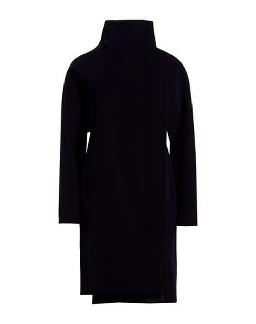 Alaïa Woman Coat Navy Size 4 Virgin Wool, Polyamide