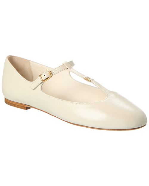Saada Leather & Suede Slingback Flat