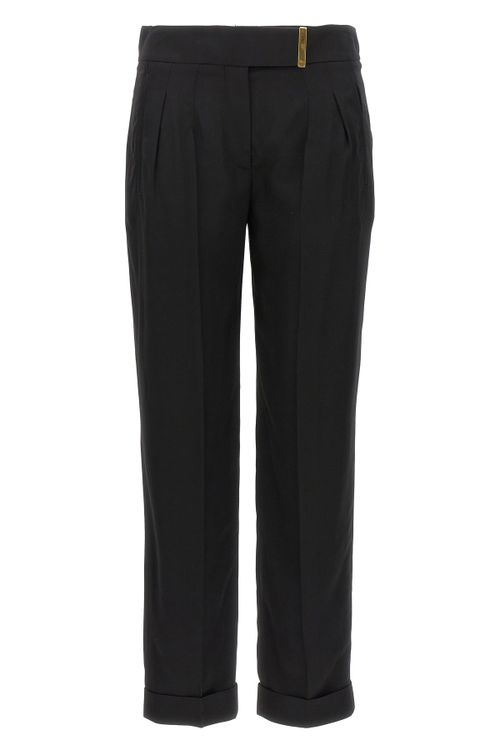 Metal Bar Detail Trousers