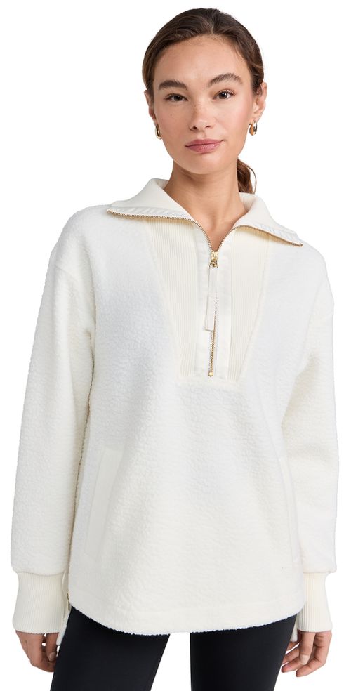 Wallace Half Zip Fleece Egret