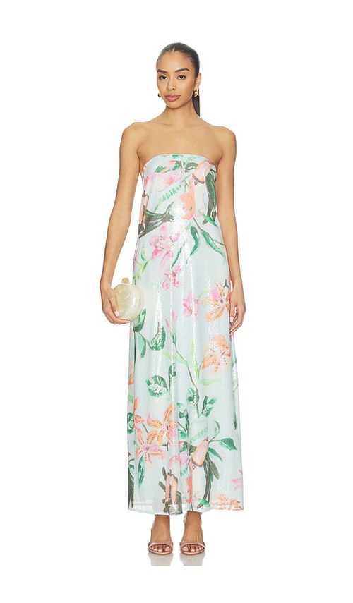 ROAME. Bianca Sequin Gown in Baby Blue. - XS also in