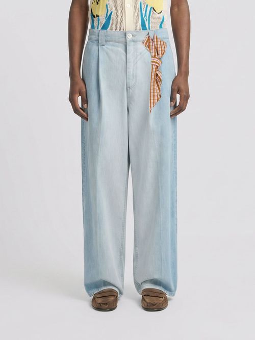 Jeans Men color Blue