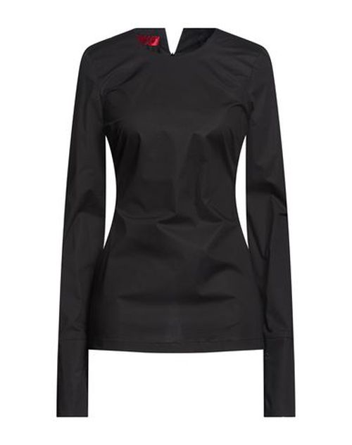 Woman Top Black Size XS Cotton, Tencel
