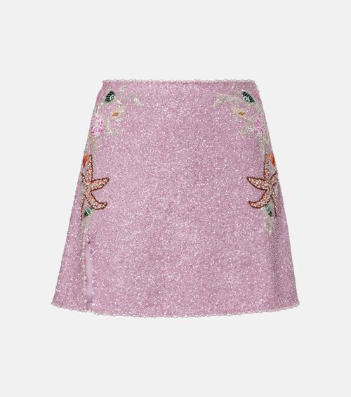 Marina embellished miniskirt