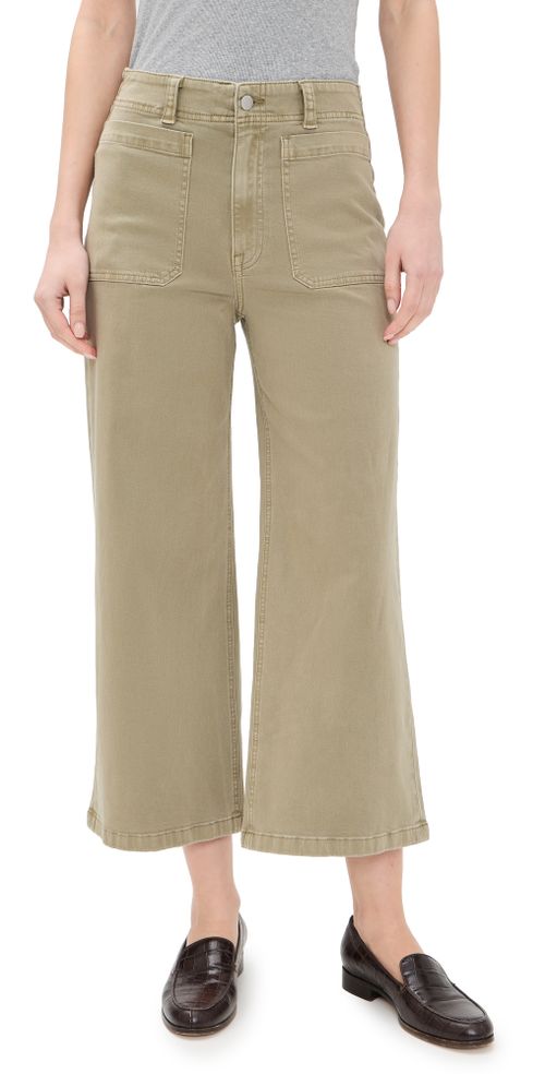 Zooey Utility Trousers Slate Green