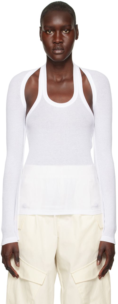 White modular t-shirt