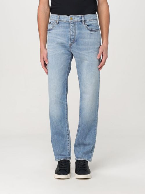 Jeans Men color Stone Washed