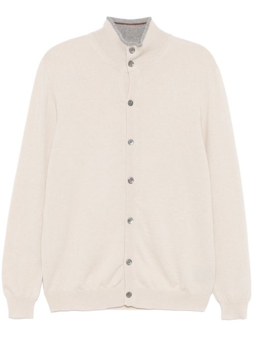 Cashmere cardigan - Neutrals
