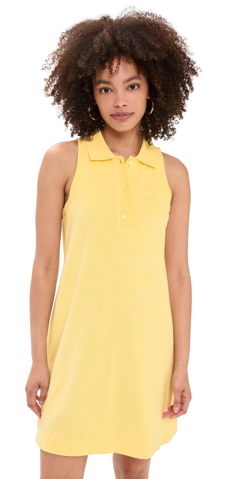 Terry Towelling Tennis Dress Butter