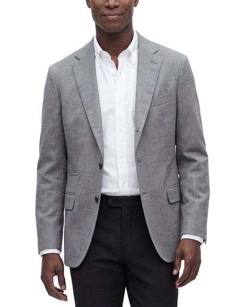 Single-Breasted Cashmere-Blend Jacket