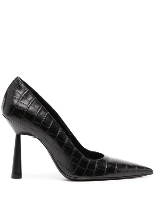 Balantine 70mm leather pumps - Black