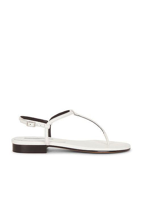 Emme Parsons Cecilia Sandal in Optic White Calfskin - White. 35 also , 38, 39