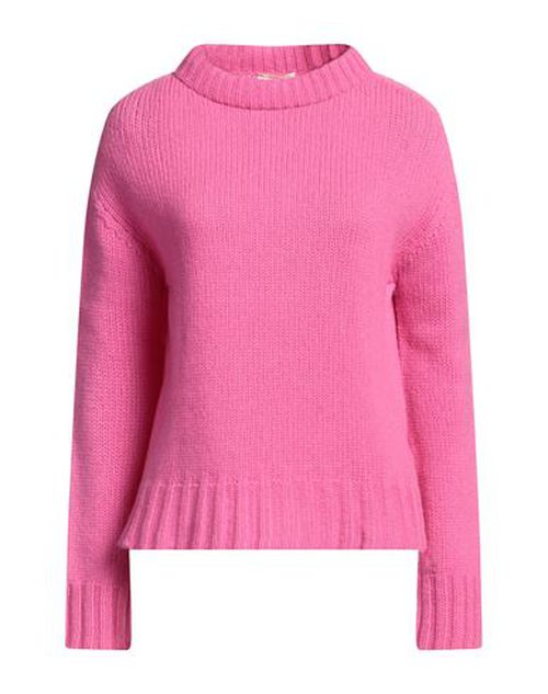 Woman Sweater Fuchsia Size L Wool, Cashmere