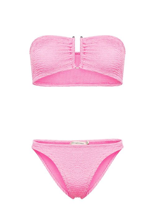 Frida crinkled bikini set - Pink