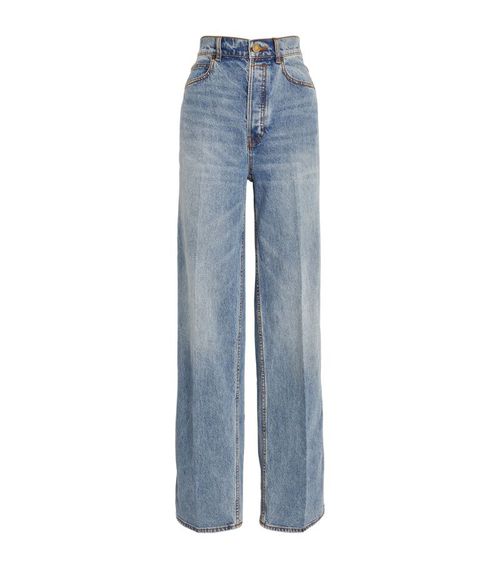 High-Rise Wide-Leg Jeans