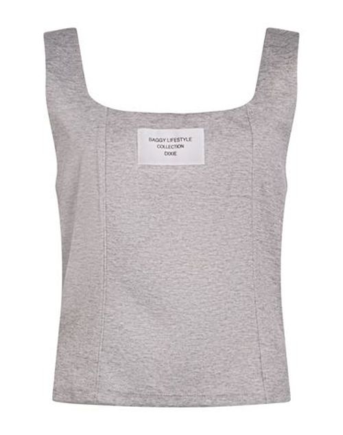 Woman Tank top Grey Size S Viscose, Cotton, Polyester, Polyamide