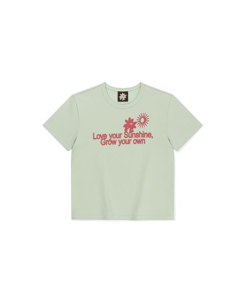W Love Your Sunshine Tee Light Sage