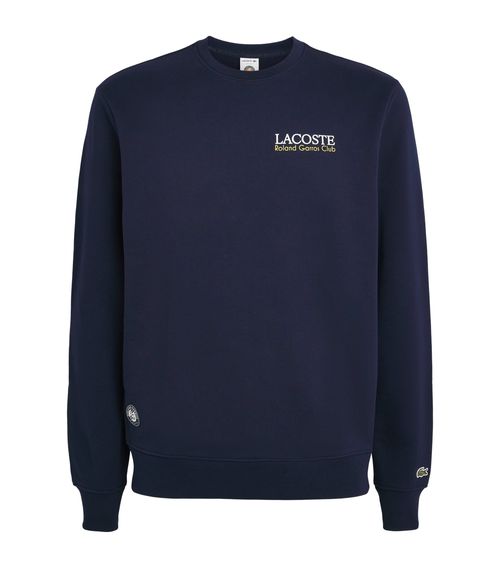 X Roland-Garros Cotton Logo Sweatshirt