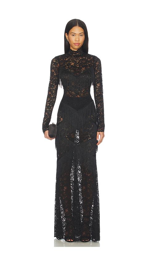 Katie May Tabby Gown in Black. XS also in