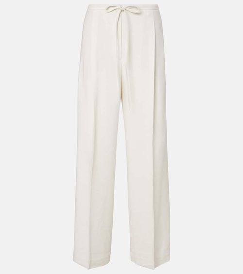 Róhe High-rise wide-leg pants