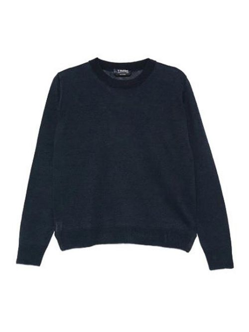 Linen Yarn Crew Neck Sweater