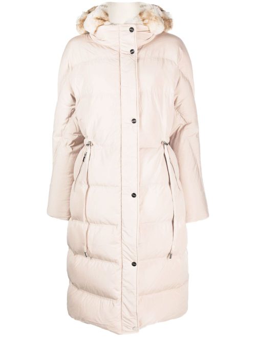 Dora hooded puffer coat - Neutrals