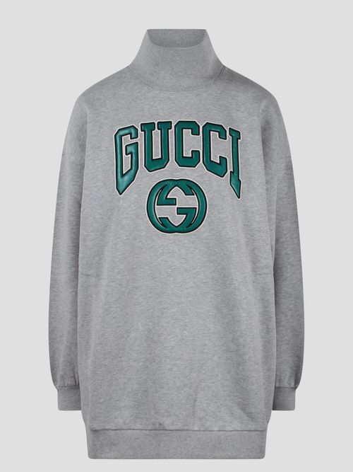 Embroidery Jersey Sweatshirt