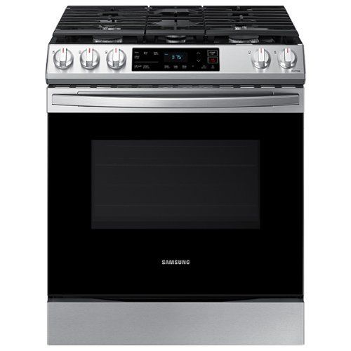 6.0 cu. ft. Front Control Slide-in Gas Range with Wi-Fi, Fingerprint Resistant - Stainless Steel