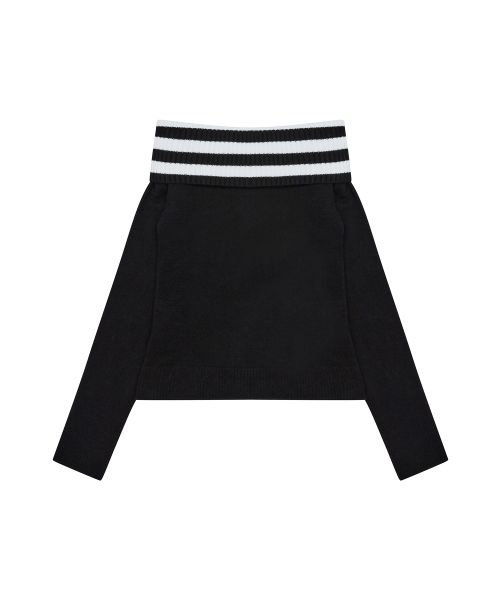 L19 STAR OFF-SHOULDER KNIT