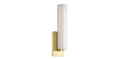Modern Forms Vogue 5" Bathroom Vanity Light in Brushed Bra
