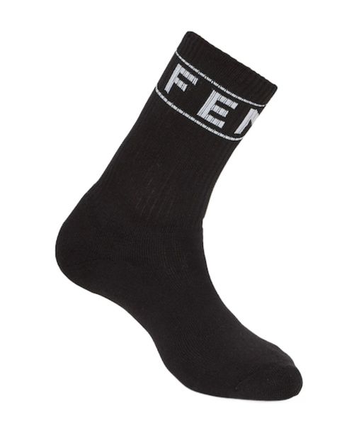 Black terry socks