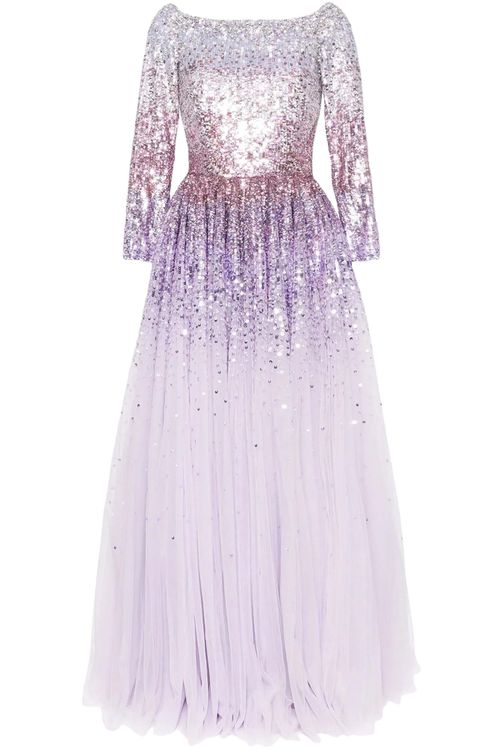 DREAMING SEQUIN-EMBELLISHED GOWN