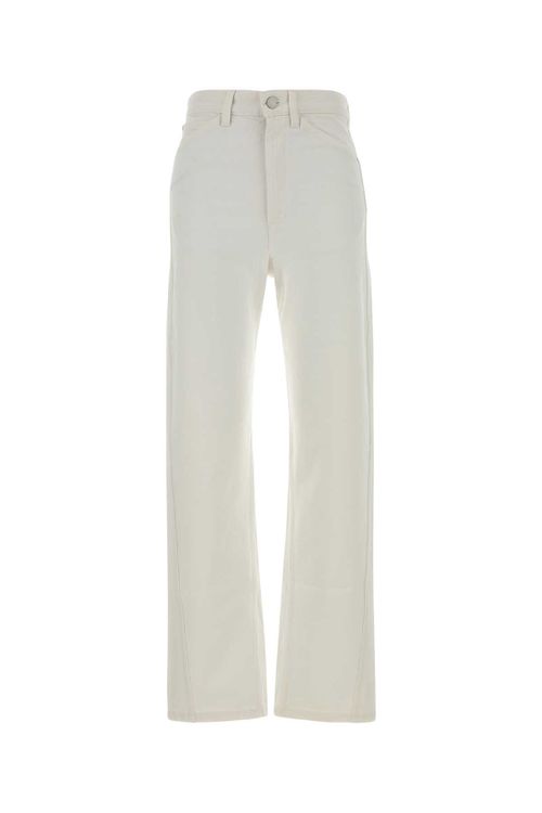 Five Pockets Jeans — White