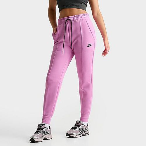Women's Sportswear Tech Fleece Jogger Pants in Light Magenta/Black